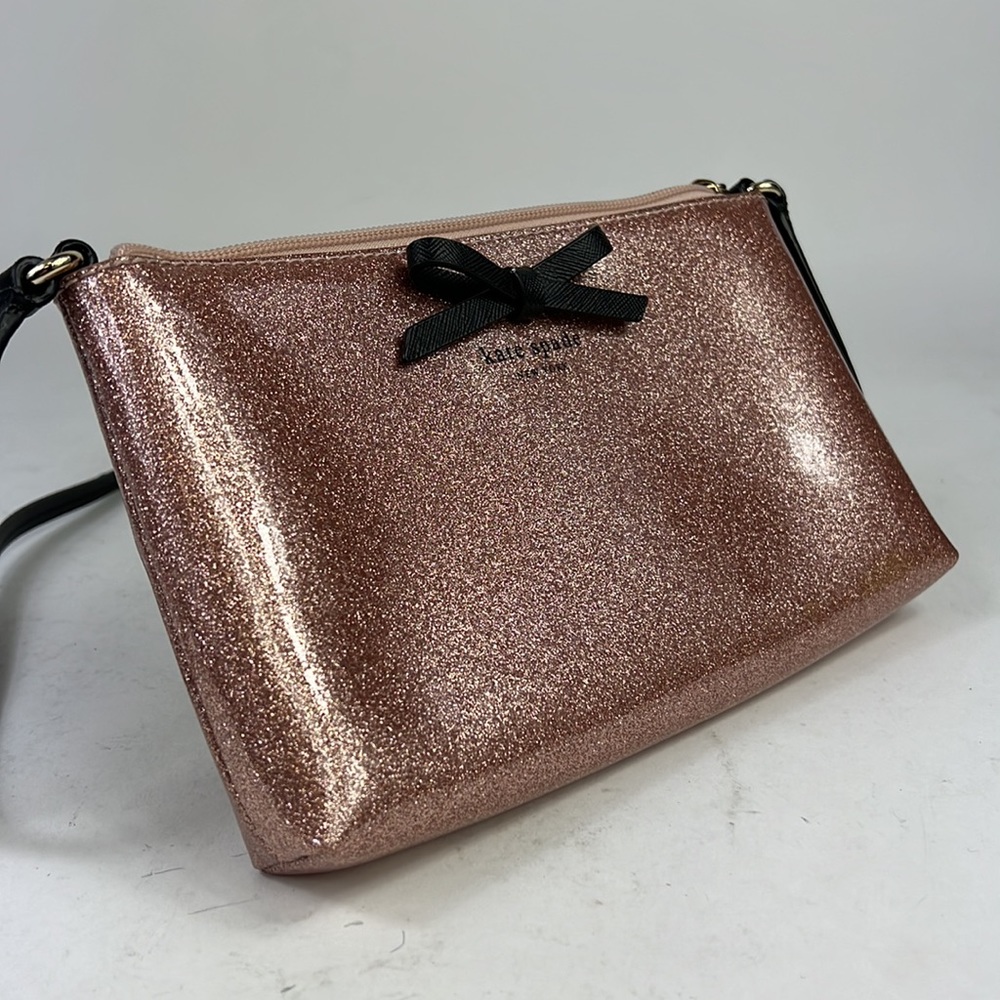 Kate Spade Amy Mavis Street Pink Pantene Leather Crossbody Purse